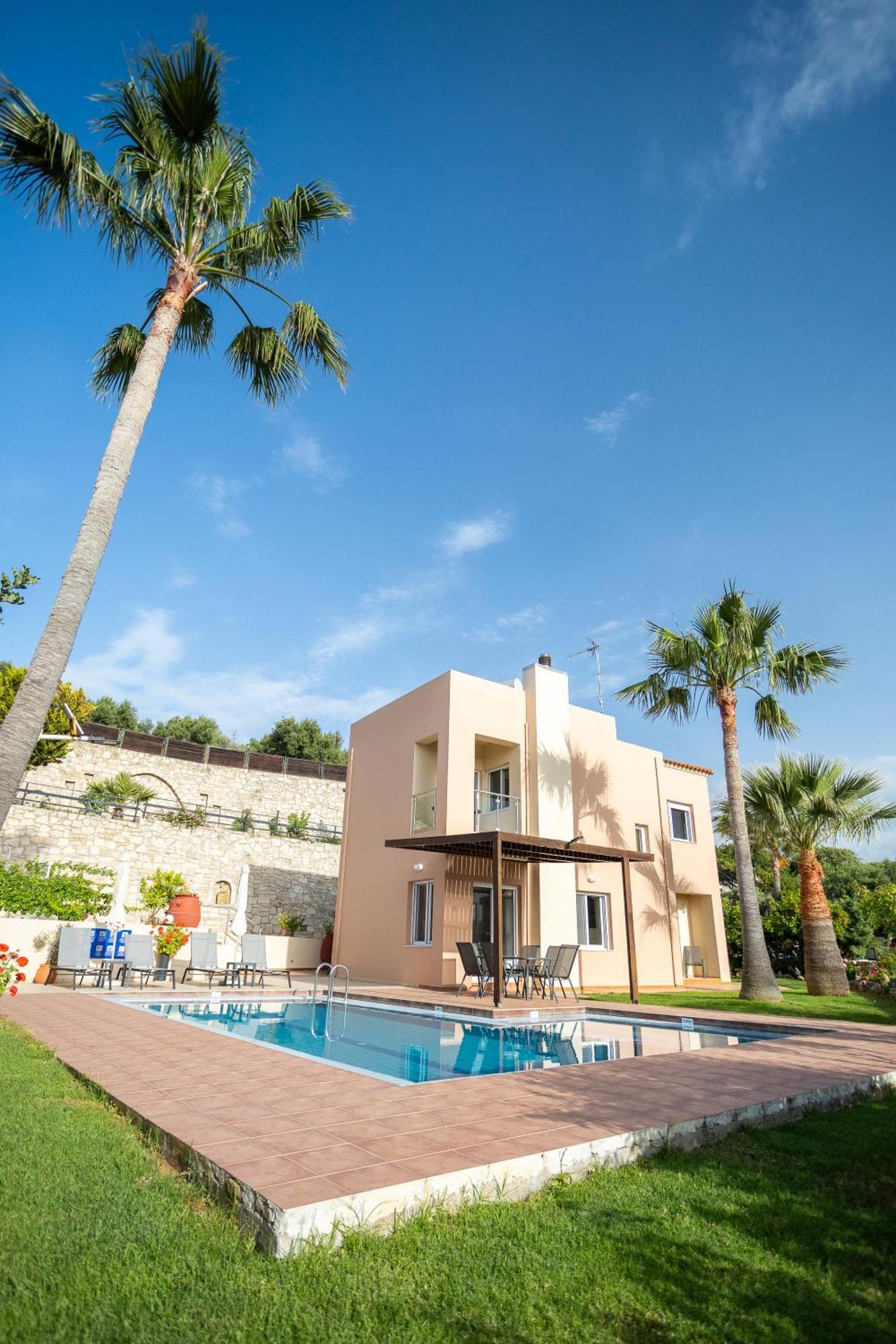 Agia Marina Meliades Villas מראה חיצוני תמונה